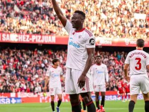 Akor Adams Scores Seventh League Goal as Sevilla Draw 1-1 with Rayo Vallecano