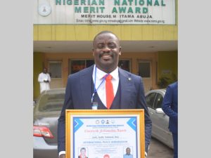 International Association   Of World Peace Advocate  Honours Dr. Solomon Andiir with Ambassadorial Award.