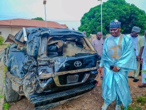 Deputy Speaker Survives Auto Crash on Keffi–Akwanga Highway