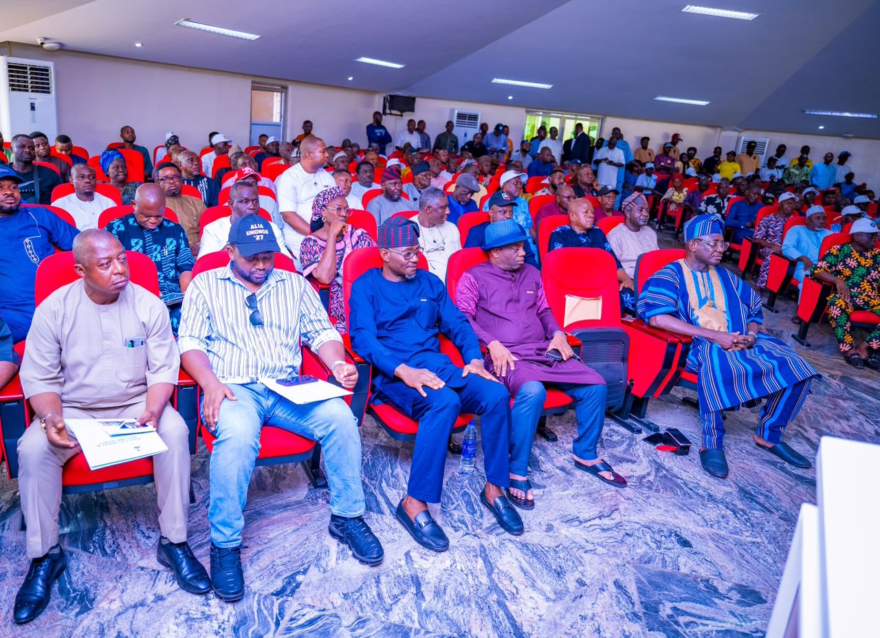 Gov. Alia Hails Pensioners, BEMOA Support, Seeks APC Unity, Unveils Plan to Revive Taraku Mills